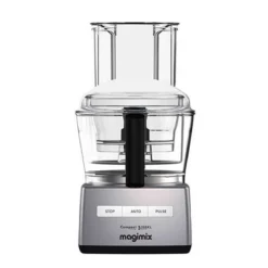 MAGIMIX Robot Multifonctions Compact 3200XL Chromé Mat Nouveau Modèle