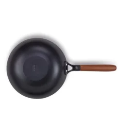 MANDALA Wok En Fer émaillé Revêtement Céramique BEKA D24 -Maison Cuisine Série mandala wok en fer emaille revetement ceramique beka d24 3