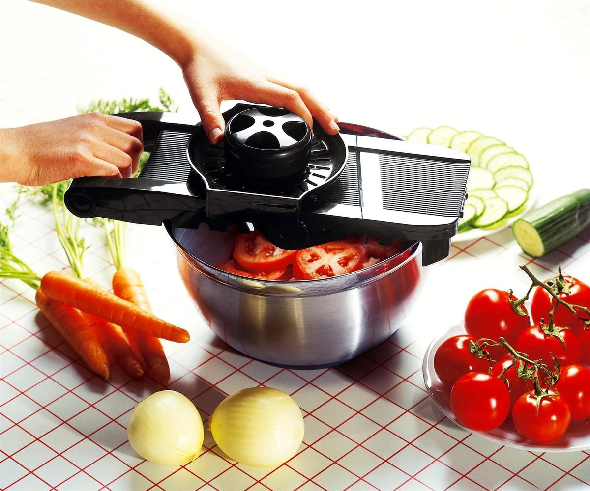 Mandoline Multirâpes MASTRAD Noir 3 Mandoline Multirâpes MASTRAD Noir – Image 3