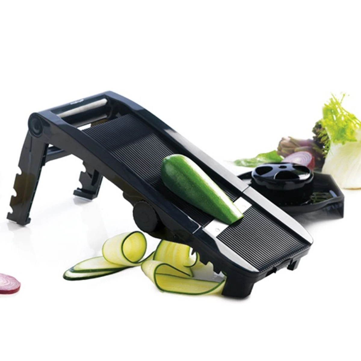 Mandoline Multirâpes MASTRAD Noir 6 Mandoline Multirâpes MASTRAD Noir – Image 6