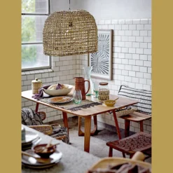 MANELA Carafe En Verre Soufflé BLOOMINGVILLE Vert 10 MANELA Carafe En Verre Soufflé BLOOMINGVILLE Vert -Maison Cuisine Série manela carafe en verre souffle bloomingville vert 4