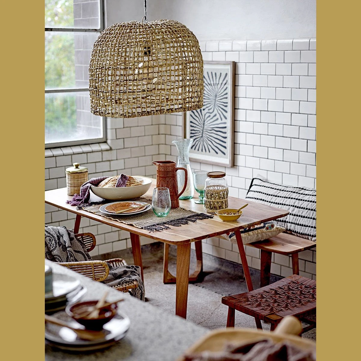 MANELA Carafe En Verre Soufflé BLOOMINGVILLE Vert 5 MANELA Carafe En Verre Soufflé BLOOMINGVILLE Vert – Image 5