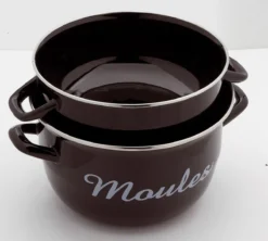 Marmite à Moules émail Marquée D24