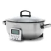 Mijoteuse OMNI Cooker Multicuiseur Vapeur Riz Soupe électrique 5.6 L GreenPan Gris