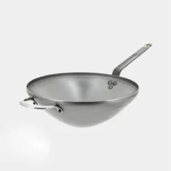 MINERAL Wok En Tôle D´acier Cire D´abeille De BUYER