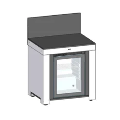 MODULO Cuisine Extérieur élément Réfrigérateur 75 L à Encastrer Dans Meuble MODULO Standard/Master ENO -Maison Cuisine Série modulo cuisine exterieur element refrigerateur 75 l a encastrer dans meuble modulo standard master eno 2