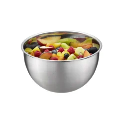 MONDI Saladier Inox Avec Couvercle Transparent GEFU - Le Lot De 3 -Maison Cuisine Série mondi saladier inox avec couvercle transparent gefu le lot de 3 4