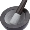 Kitchen Craft Mortier Et Pilon Rond En Marbre D13 NOIR