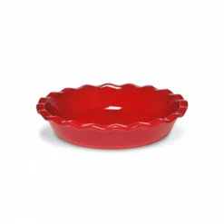 Moule à Clafoutis Pie Dish D26 Emile HENRY Rouge Garnd Cru