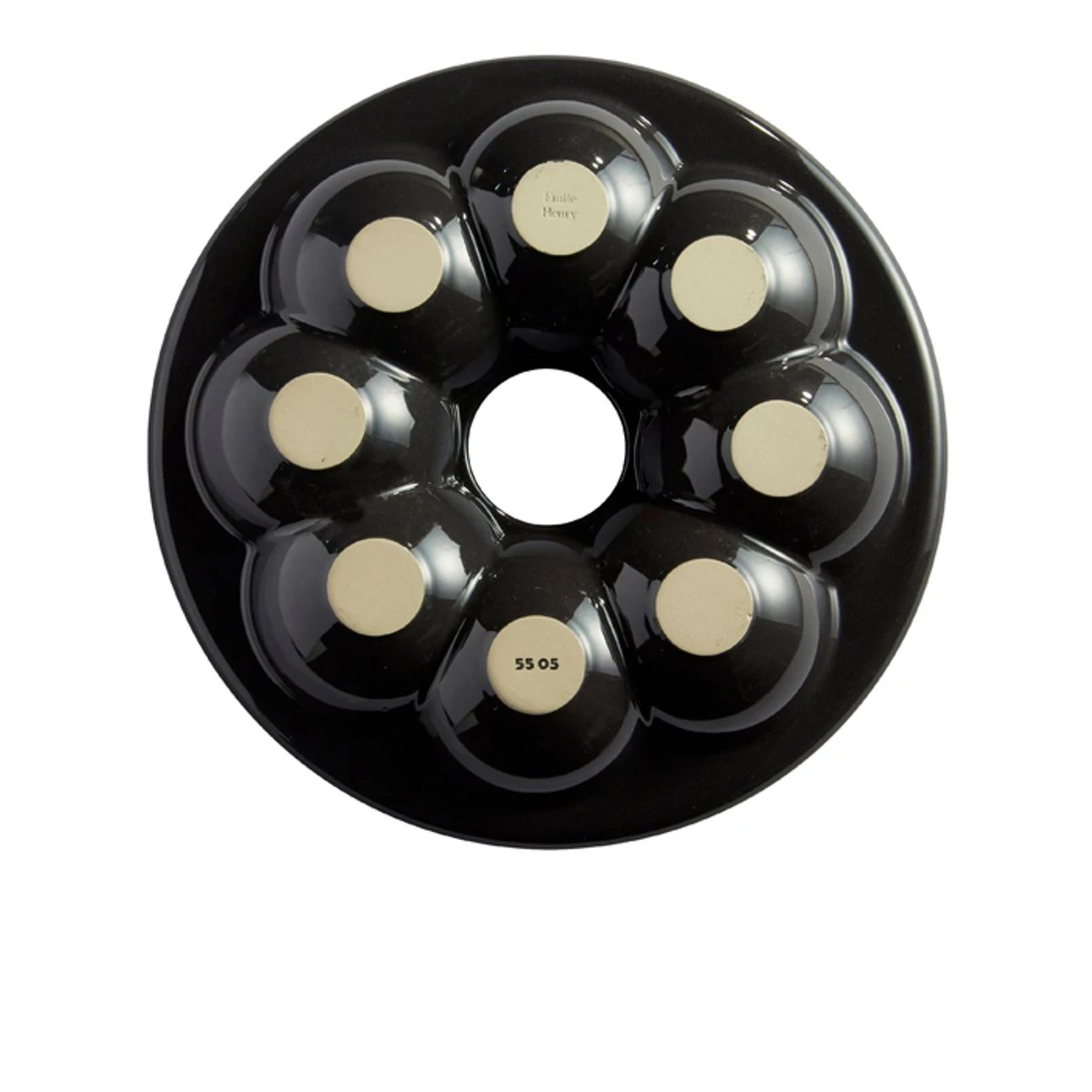 Moule à Pain Couronne D´Emile HENRY Noir Fusain 3 Moule à Pain Couronne D´Emile HENRY Noir Fusain – Image 3