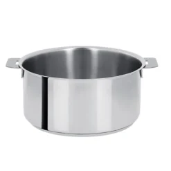 MUTINE Casserole Amovible Inox Corps Classique CRISTEL D18