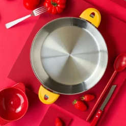 MUTINE Evolution Anse Amovible CRISTEL Framboise -Maison Cuisine Série mutine evolution anse amovible cristel framboise 3