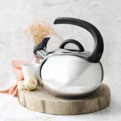 NEPTUNE Bouilloire à Sifflet Inox Induction CRISTEL 1,9L Chrome