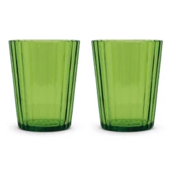 NEW YORK Verre En Acrylique WD Lifestyle Vert - Les 2