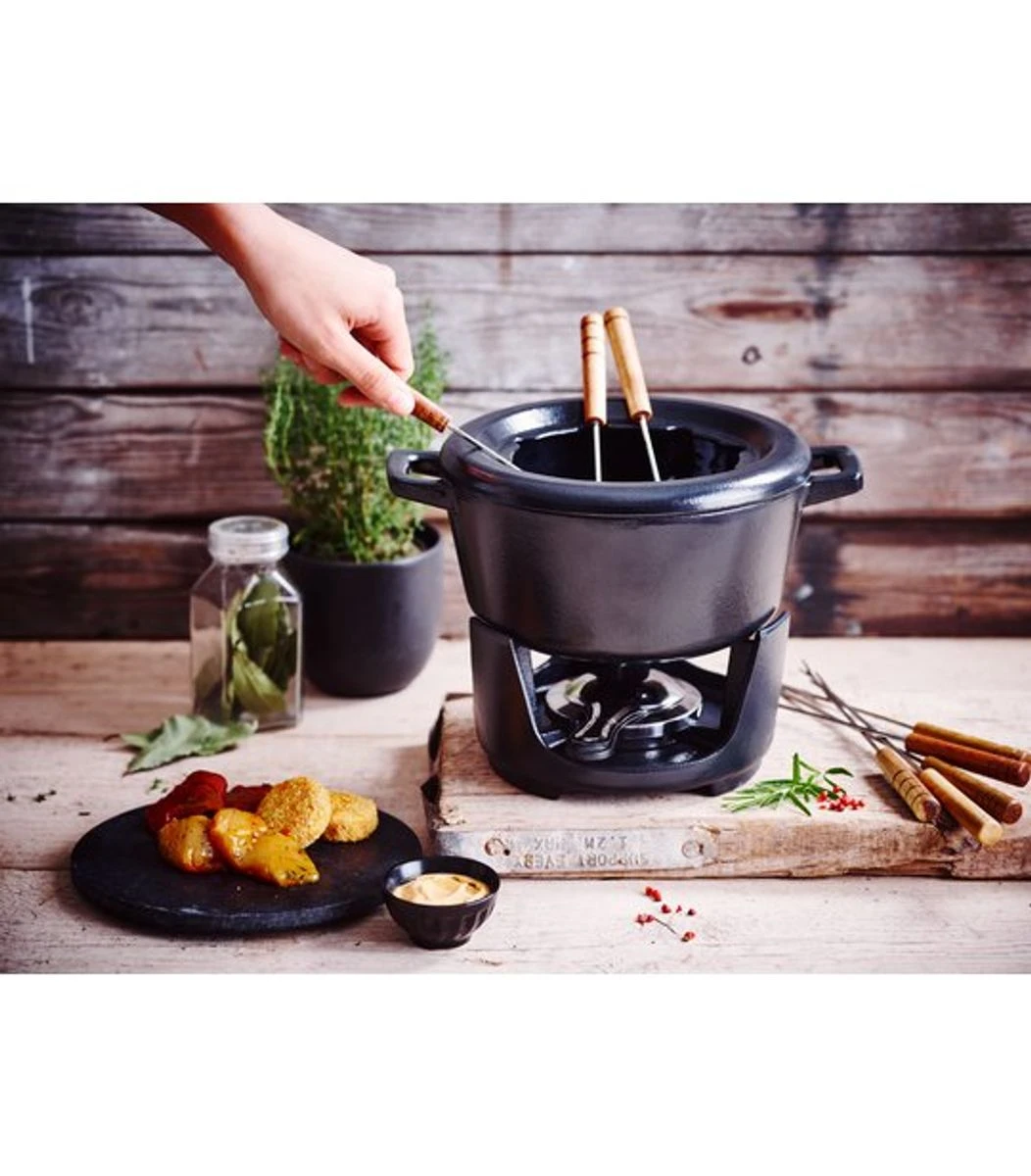 NORI Service à Fondue En Fonte émaillée 8 Personnes BEKA 5 NORI Service à Fondue En Fonte émaillée 8 Personnes BEKA – Image 5