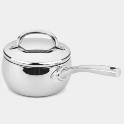 OLYMPE Casserole En Inox Tripli Avec Couvercle D16 SC