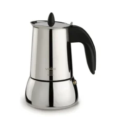 Pack Cafetière Italienne Inox Induction VALIRA 30 Cl + 4 Tasses Expresso LA ROCHERE -Maison Cuisine Série pack cafetiere italienne inox induction valira 30 cl 4 tasses expresso la rochere 2