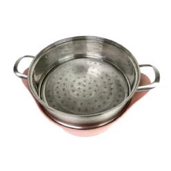 Panier Vapeur Couscoussier Inox Pour L´incroyable Cocotte Cookut 24 Cm -Maison Cuisine Série panier vapeur couscoussier inox pour l incroyable cocotte cookut 24 cm 6