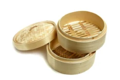 Kitchen Craft Panier Vapeur En Bambou 2 étages D20