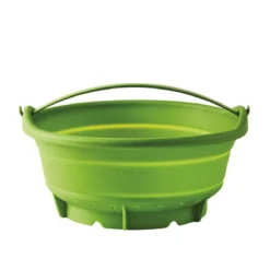 Passoire Cuit-vapeur Pliante Silicone Mastrad Vert D24 -Maison Cuisine Série passoire cuit vapeur pliante silicone mastrad vert d24 3