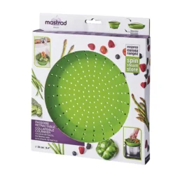 Passoire Cuit-vapeur Pliante Silicone Mastrad Vert D24 -Maison Cuisine Série passoire cuit vapeur pliante silicone mastrad vert d24 4