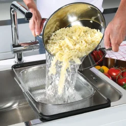 Passoire Rectangulaire Extensible Inox KUCHENPROFI -Maison Cuisine Série passoire rectangulaire extensible inox kuchenprofi 3