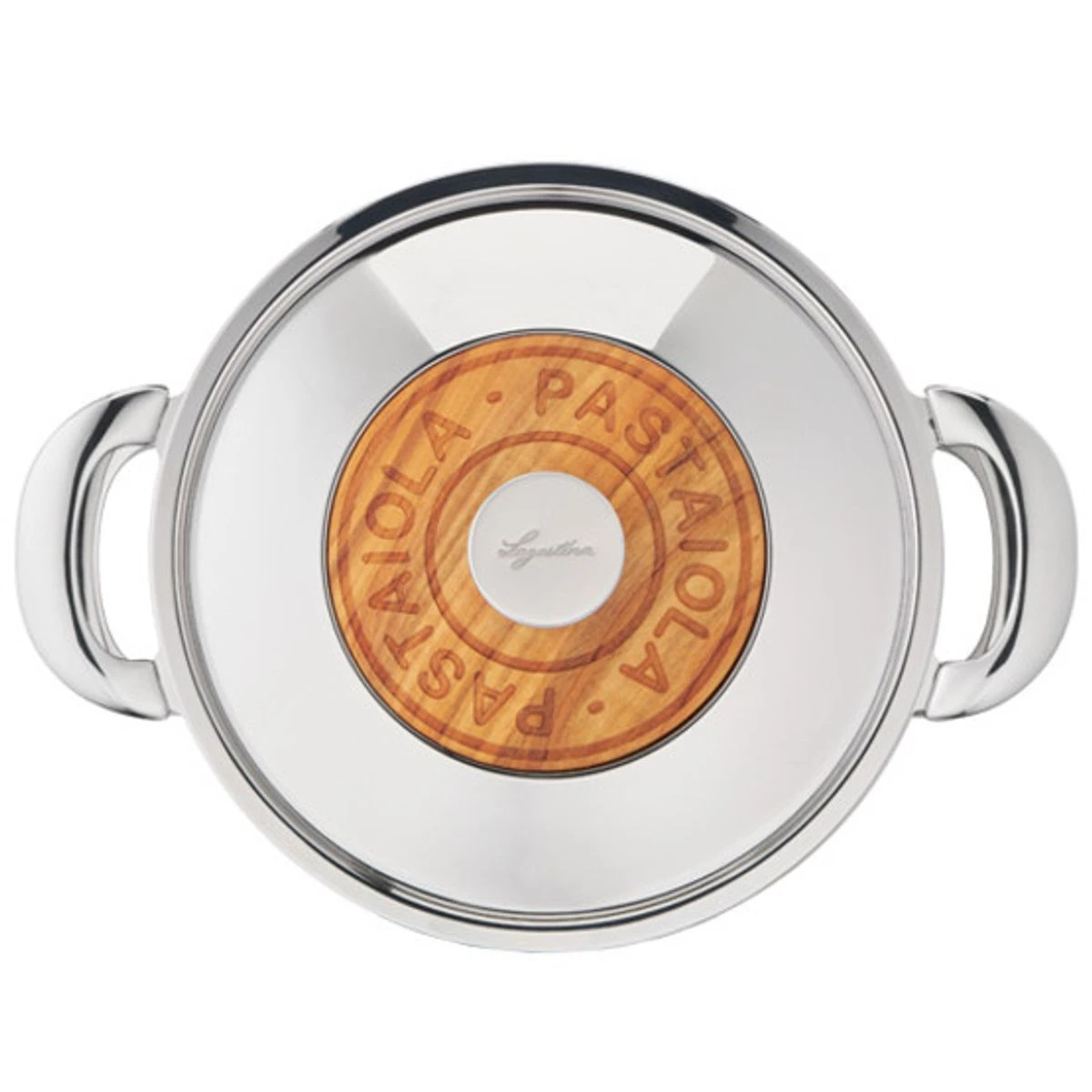 PASTAIOLA Cuit Pâtes Inox + Couvercle Lagostina D24 3 PASTAIOLA Cuit Pâtes Inox + Couvercle Lagostina D24 – Image 3