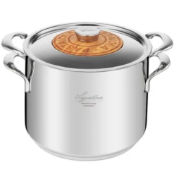 PASTAIOLA Cuit Pâtes Inox + Couvercle Lagostina D24 7 PASTAIOLA Cuit Pâtes Inox + Couvercle Lagostina D24 -Maison Cuisine Série pastaiola cuit pates inox couvercle lagostina d24 3