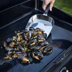 Pelle à Moules Légumes Plancha Coudée ENO Inox -Maison Cuisine Série pelle a moules legumes plancha coudee eno inox 4