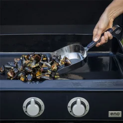 Pelle à Moules Légumes Plancha Coudée ENO Inox -Maison Cuisine Série pelle a moules legumes plancha coudee eno inox 5