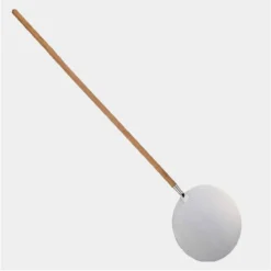 De Buyer Pelle à PIZZA Inox Manche En Bois L162 Ronde D40