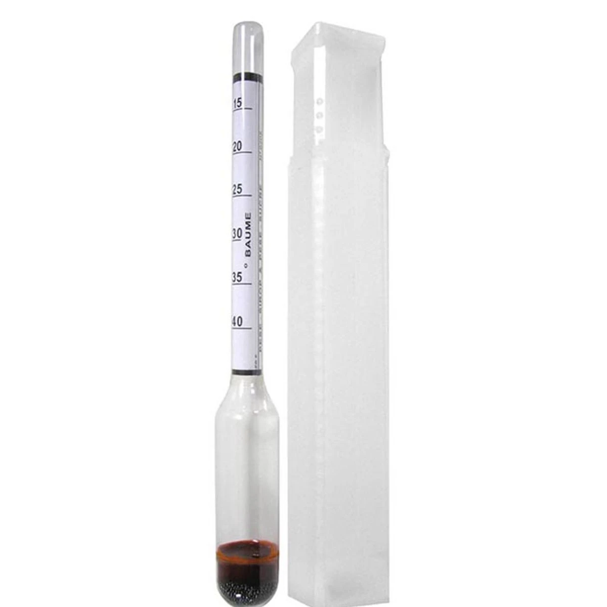 Pèse Sirop Densimètre 1100g à 1400g 1 Pèse Sirop Densimètre 1100g à 1400g