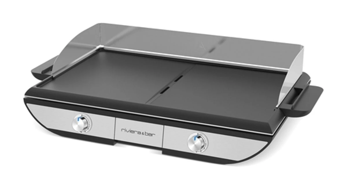 Plancha électrique 2 Zones De Cuisson Plaque Amovible Riviera&Bar 6 Plancha électrique 2 Zones De Cuisson Plaque Amovible Riviera&Bar – Image 6