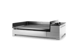 Plancha Electrique En Fonte Chassis Inox FORGE ADOUR 2 Feux PREMIUM 60