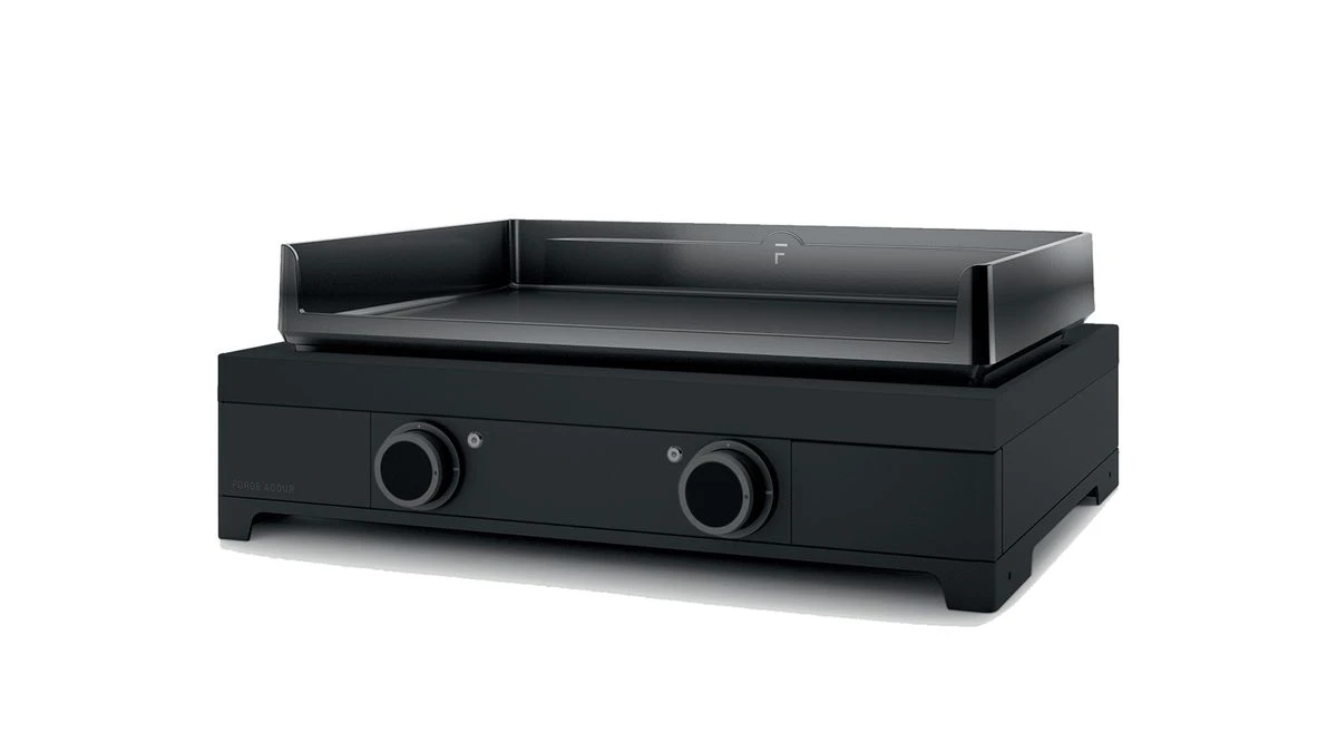 Plancha Electrique En Fonte Châssis Noir FORGE ADOUR 2 Feux MODERN 60 1 Plancha Electrique En Fonte Châssis Noir FORGE ADOUR 2 Feux MODERN 60