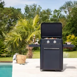 Plancha Gaz + Chariot + Capot Combo ENOSIGN 65 Bleu Navy 28 Plancha Gaz + Chariot + Capot Combo ENOSIGN 65 Bleu Navy -Maison Cuisine Série plancha gaz chariot capot combo enosign 65 bleu navy 8