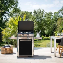 Plancha Gaz + Chariot + Capot Combo ENOSIGN 65 Noir Et Inox 26 Plancha Gaz + Chariot + Capot Combo ENOSIGN 65 Noir Et Inox -Maison Cuisine Série plancha gaz chariot capot combo enosign 65 noir et inox 8