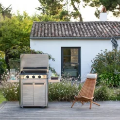 Plancha Gaz + Chariot + Capot Combo ENOSIGN 80 Inox -Maison Cuisine Série plancha gaz chariot capot combo enosign 80 inox 17