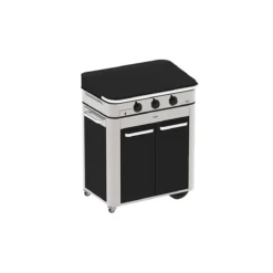 Plancha Gaz + Chariot + Capot Combo ENOSIGN 80 Noir Et Inox 38 Plancha Gaz + Chariot + Capot Combo ENOSIGN 80 Noir Et Inox -Maison Cuisine Série plancha gaz chariot capot combo enosign 80 noir et inox 18