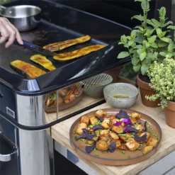 Plancha Gaz + Chariot + Capot Combo ENOSIGN 80 Noir Et Inox 28 Plancha Gaz + Chariot + Capot Combo ENOSIGN 80 Noir Et Inox -Maison Cuisine Série plancha gaz chariot capot combo enosign 80 noir et inox 8