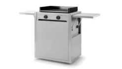 Plancha GAZ En Fonte Châssis Inox FORGE ADOUR 2 Feux MODERN 60 -Maison Cuisine Série plancha gaz en fonte chassis inox forge adour 2 feux modern 60 2