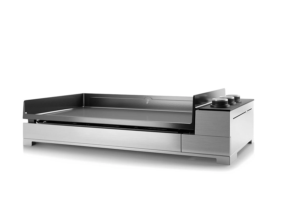 Plancha GAZ En Fonte Châssis Inox FORGE ADOUR 3 Feux PREMIUM 75 1 Plancha GAZ En Fonte Châssis Inox FORGE ADOUR 3 Feux PREMIUM 75