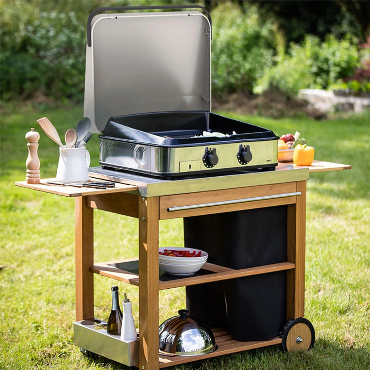 Plancha Gaz Fonte ENOSIGN ENO 65 Inox 6 Plancha Gaz Fonte ENOSIGN ENO 65 Inox – Image 6