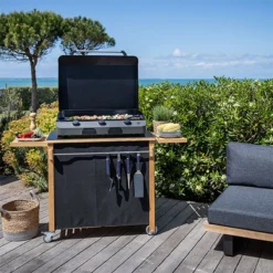 Plancha Gaz Fonte Fusion ENO 75 Gris Cargo -Maison Cuisine Série plancha gaz fonte fusion eno 75 gris cargo 8