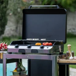 Plancha Gaz Fonte Fusion ENO 75 Inox -Maison Cuisine Série plancha gaz fonte fusion eno 75 inox 10