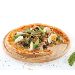 PLANCHE à Découper Assiette à Pizza En Bois 33 Cm Zassenhaus -Maison Cuisine Série planche a decouper assiette a pizza en bois 33 cm zassenhaus 2