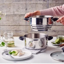 POLO Passoire Vapeur Inox BEKA Adaptable D16 à 20 -Maison Cuisine Série polo passoire vapeur inox beka adaptable d16 a 20 2