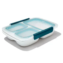 PREP&GO Boite Alimentaire Lunch Box 3 Compartiments OXO 0.9 L