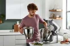 Robot Pâtissier KENWOOD Titanium BAKER Chef Avec 2 Bols