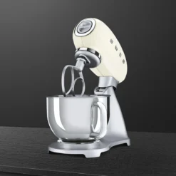 Robot Pâtissier Sur Socle Années 50 SMEG Crème 9 Robot Pâtissier Sur Socle Années 50 SMEG Crème -Maison Cuisine Série robot patissier sur socle annees 50 smeg creme 4